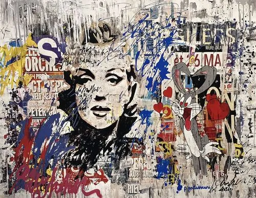 dessins de marilyn monroe dia de los muertos